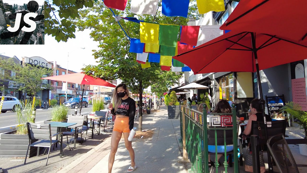 Greektown & Danforth | Toronto Evening Walk (July 2022)