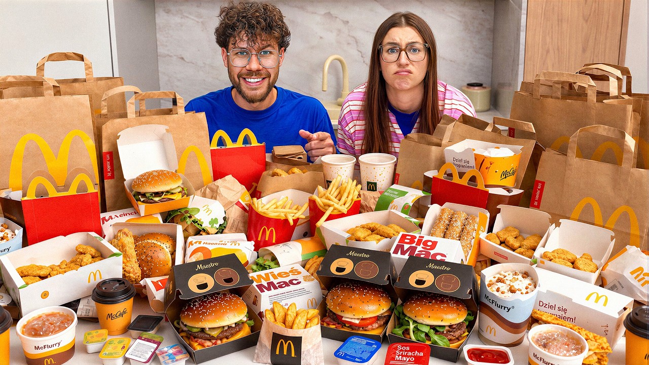 ZAM&Oacute;WILIŚMY WSZYSTKO Z MCDONALD'S!