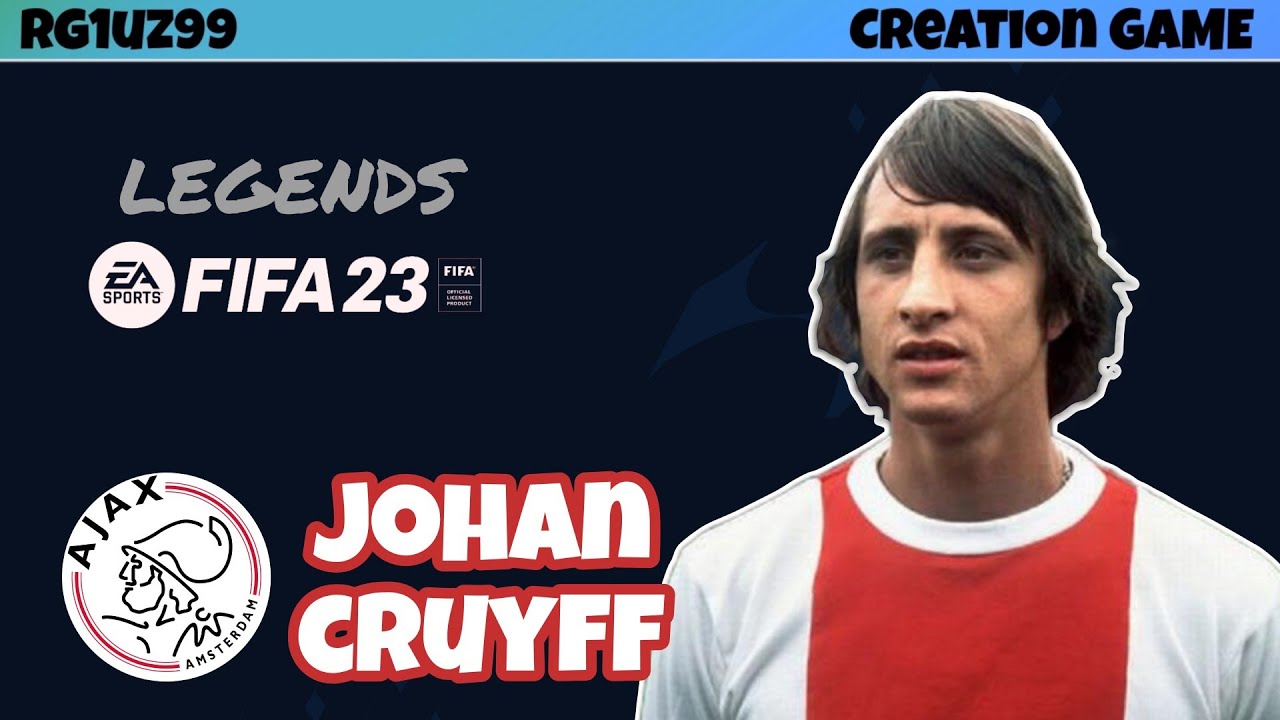 FIFA 23 | HOW TO CREATE JOHAN CRUYFF ON FIFA 23 | ITA_PS5