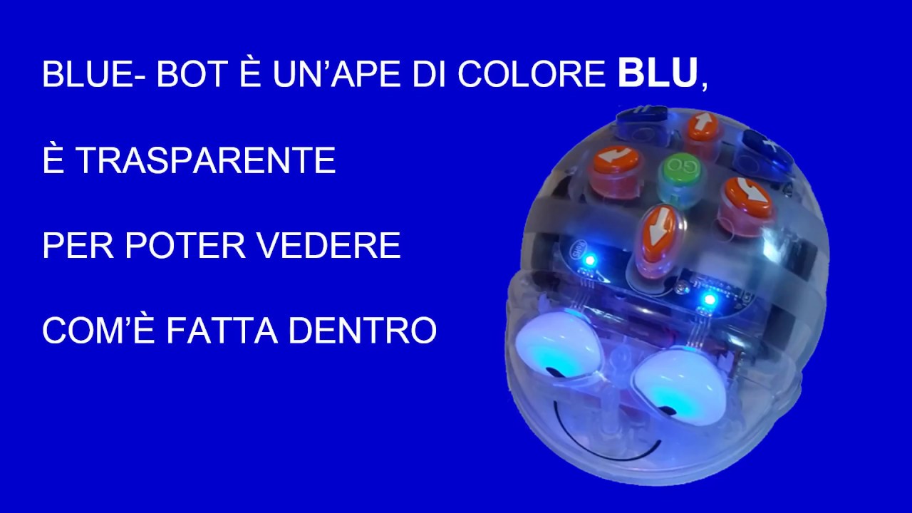 BLUE BOT istruzioni per giocare
