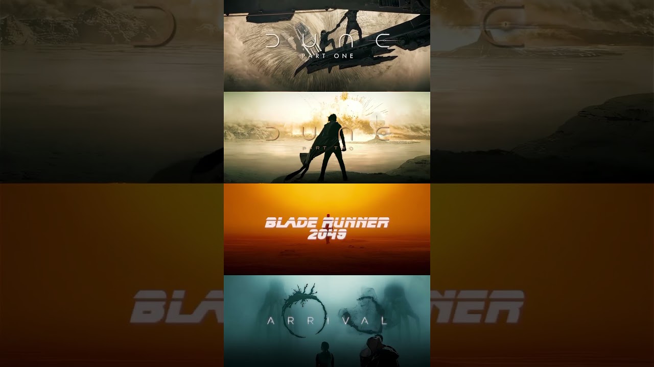 The Master of Sci-Fi Cinema - Denis Villeneuve #dune #bladerunner #denisvilleneuve #shorts