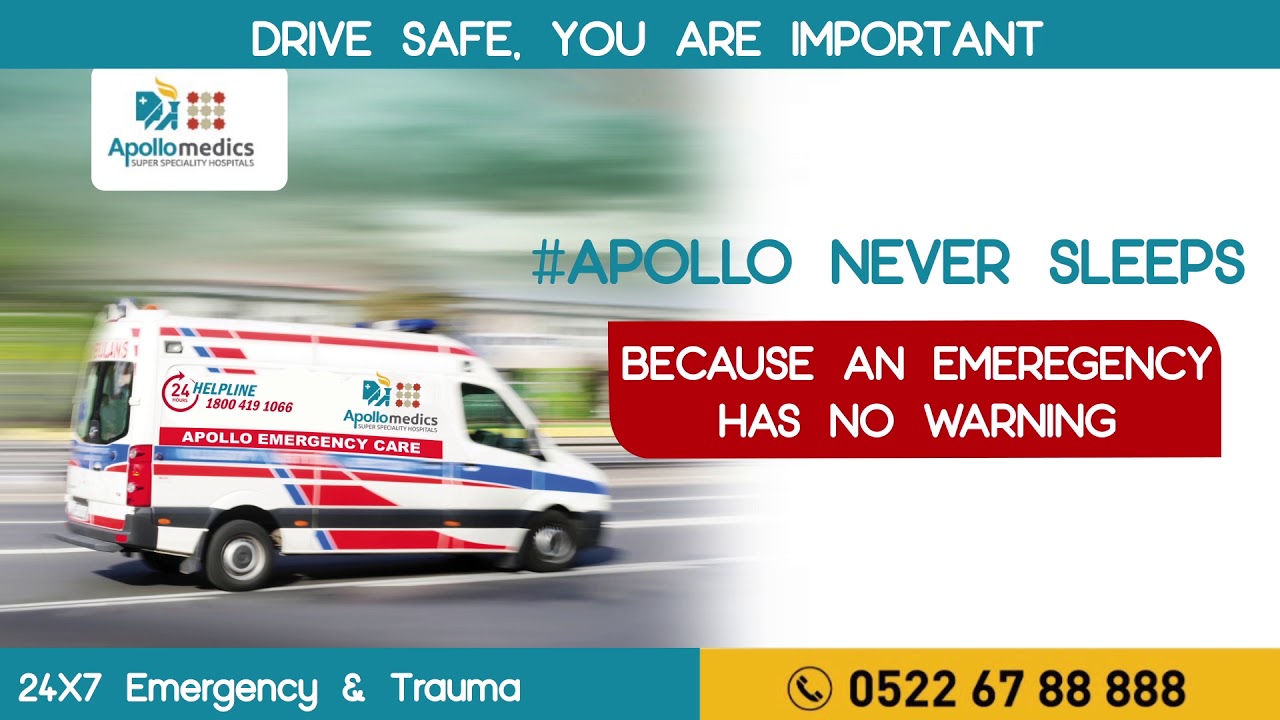 Apollo Never Sleeps - 24x7 Ambulance Service