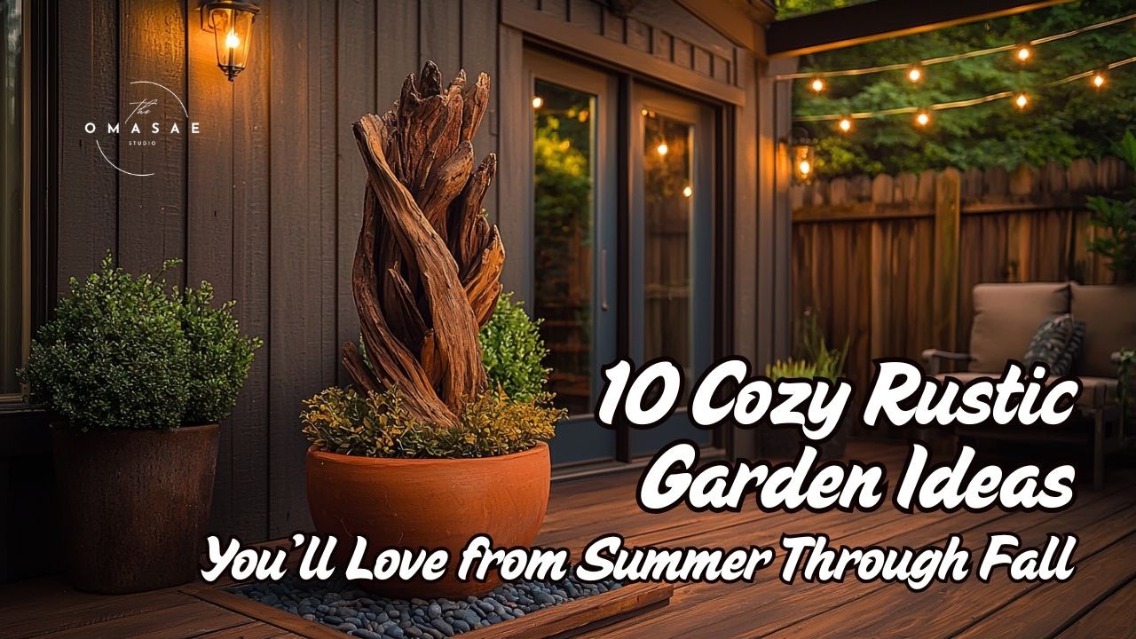 10 Cozy Rustic Garden Ideas That Shine in Summer and Fall 🍂🏡