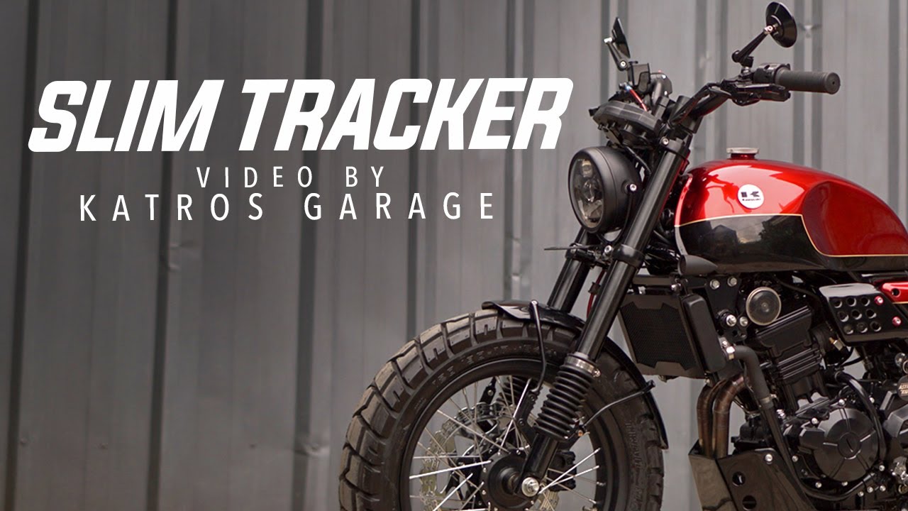 Kawasaki Ninja 250 Custom - Slim Tracker #KatrosGarage
