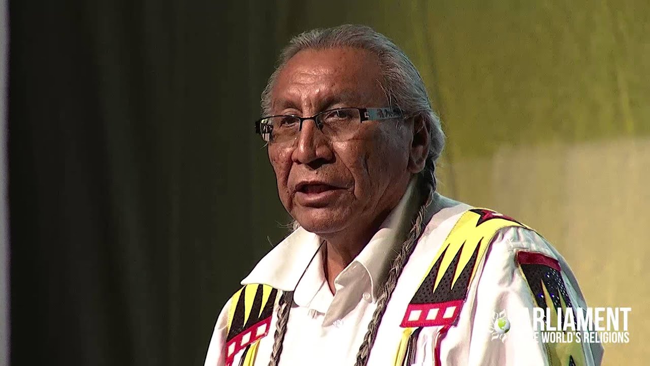 Lakota Leader Chief Arvol Lookinghorse Addresses 2015 Parliament