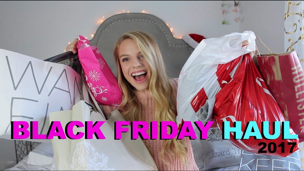 HUGE BLACK FRIDAY TRY-ON HAUL 2017 | Hollister, Old Navy, Ulta, Lizard Thicket Loft, GAP & more!