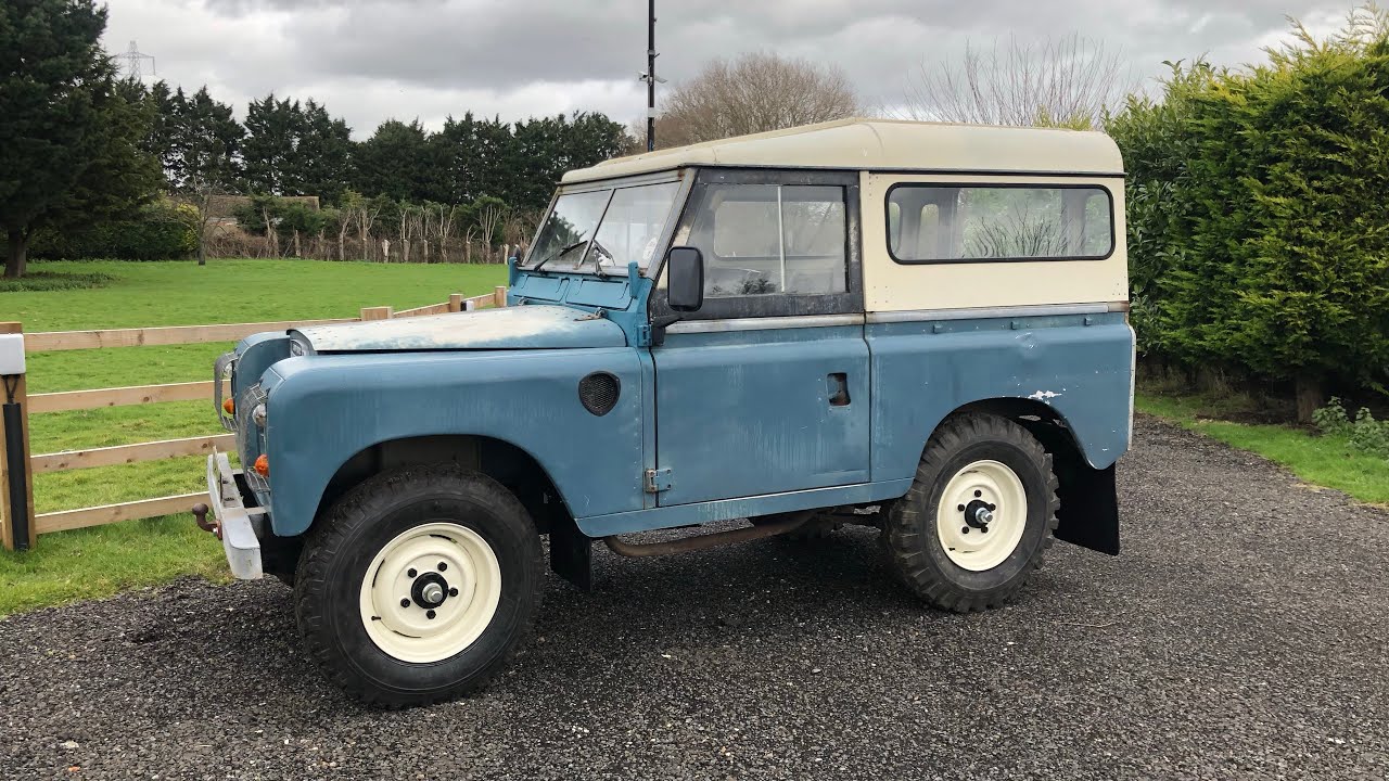Land Rover 1974 series 3 light restoration complete