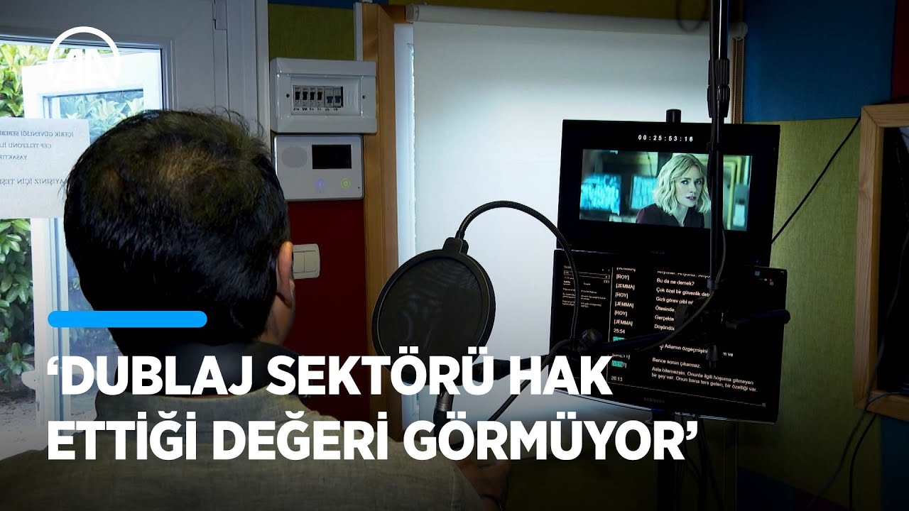 ❝Dublaj sektörü hak ettiği değeri görmüyor❞ I Seslendirme sanatçısı Tekeş, AA'ya konuştu