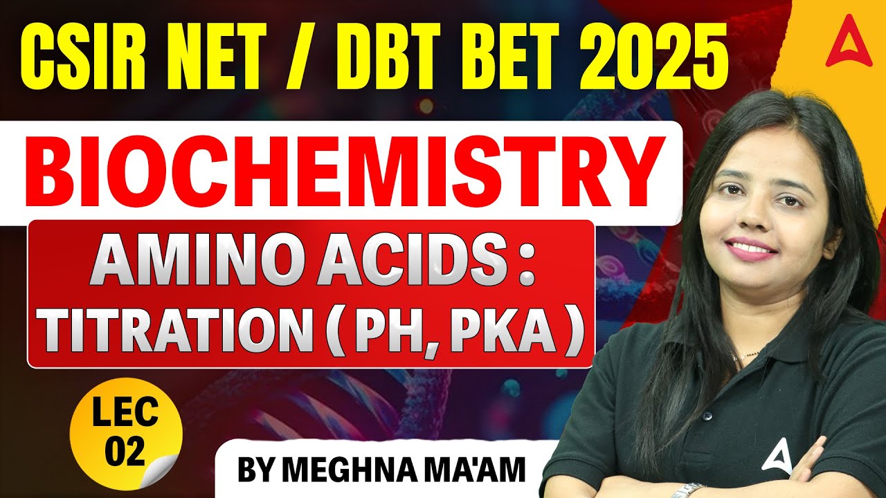 CSIR NET 2025  | DBT JRF 2025 | Biochemistry Part-2 | Life Science Complete Preparation |