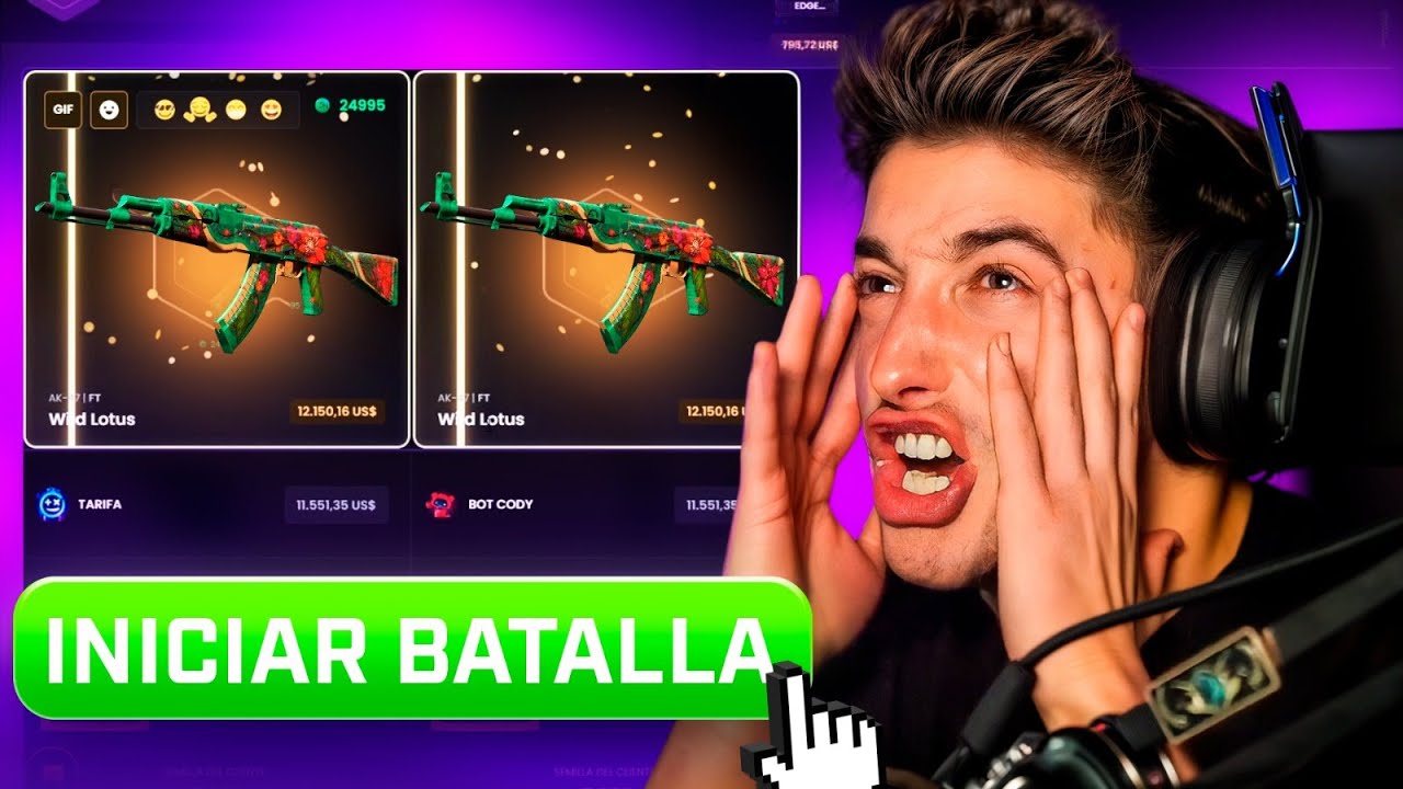 AK-47 WILD LOTUS SIN PRÉSTAMO!!!