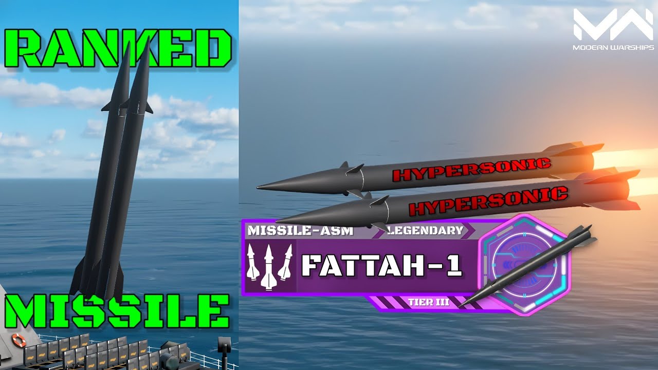 Fattah-1 – New Ranked Missile Review! | Modern Warships Alpha Test