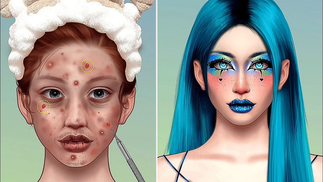 Spa And Makeup In Salon || Trending||gameplay||viral 