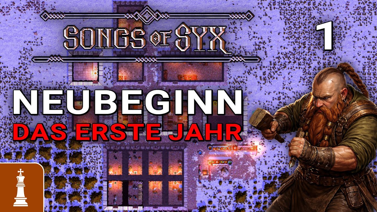 Mein erster ernsthafter Zivilisationsaufbau: DAS ERSTE JAHR in Song of Syx #1 [deutsch]
