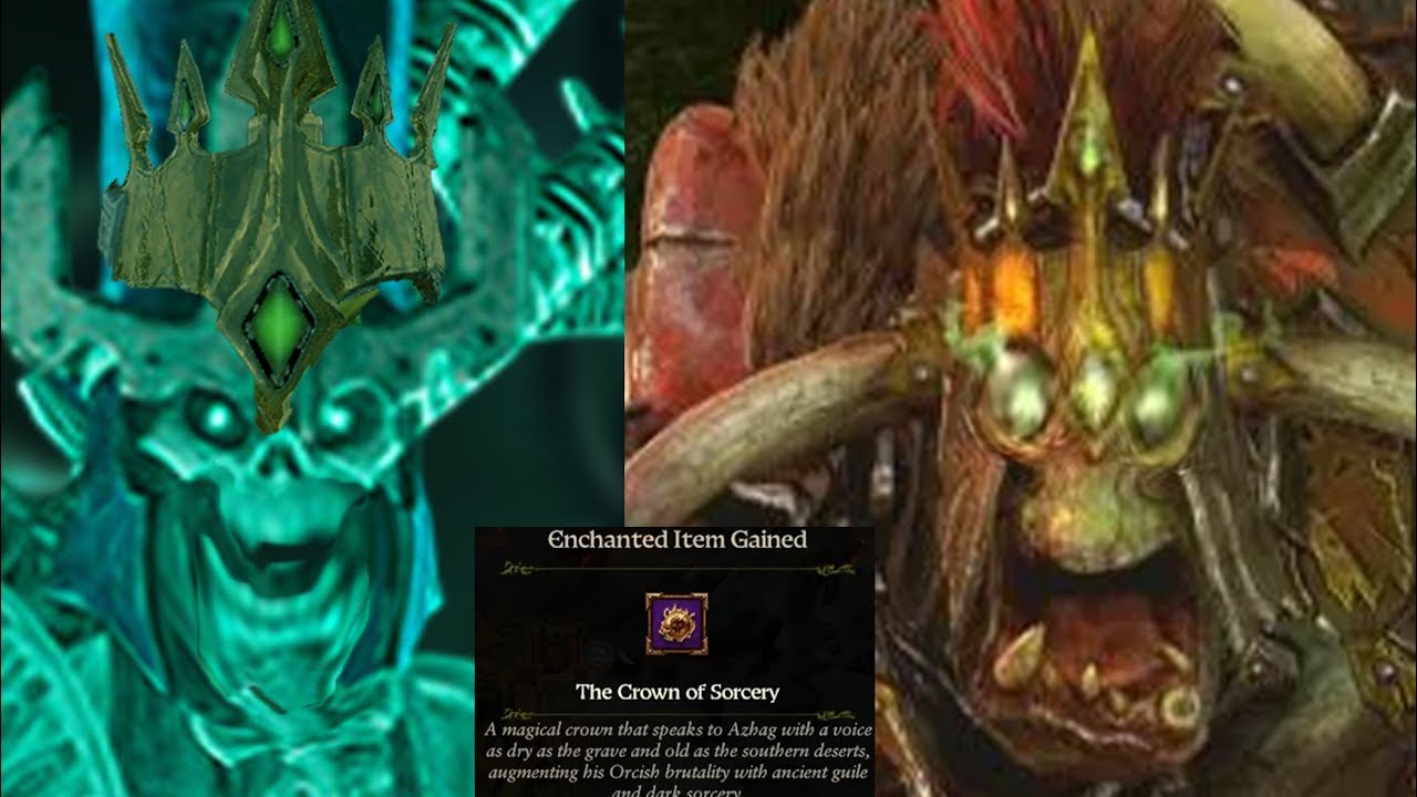 What happens when Nagash Retrieves His Crown From Azhag