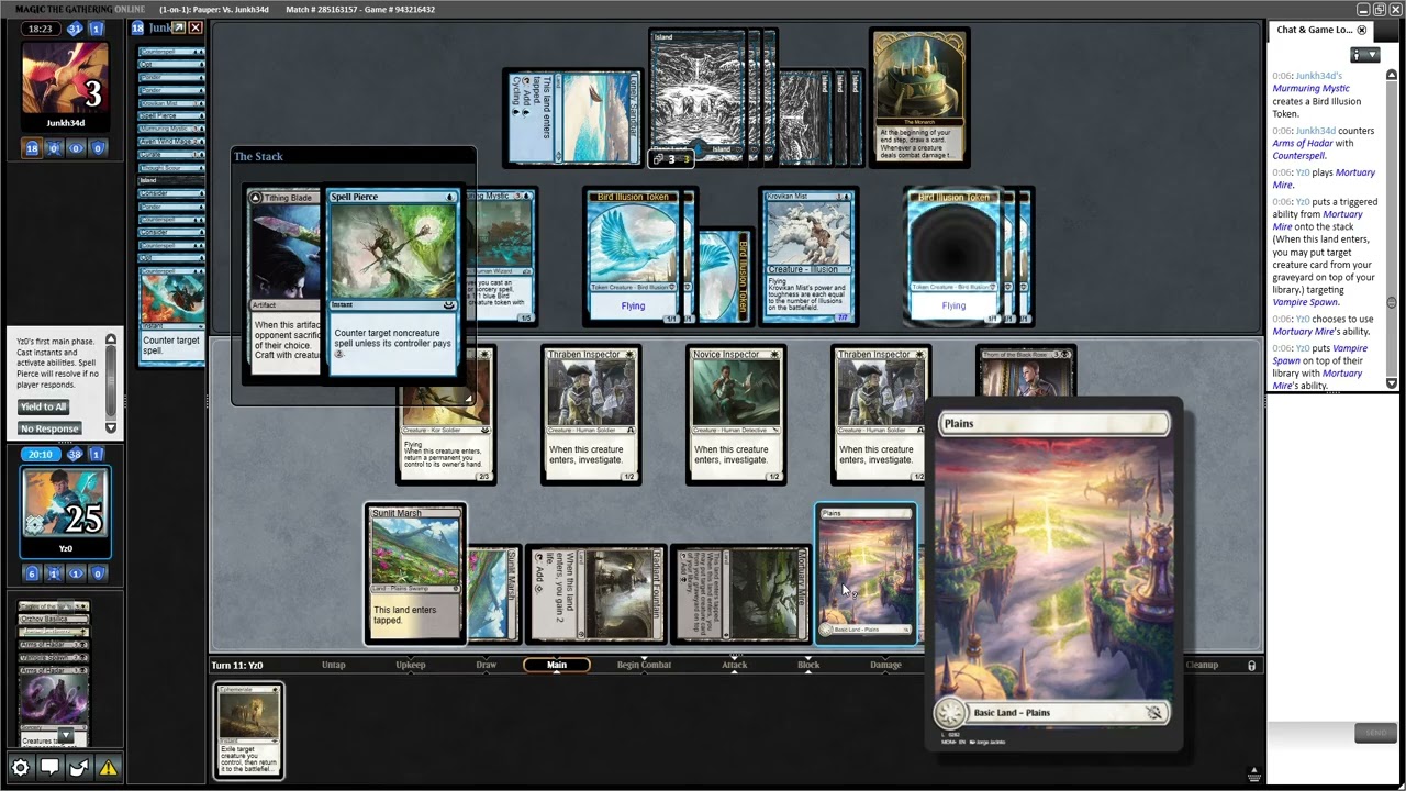 Orzhov Blink VS Tolarian Mist #mtgpauper