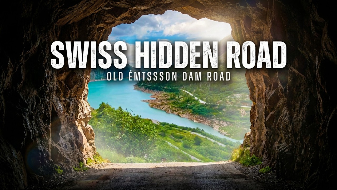 🇨🇭 Old Émosson Dam Road, Switzerland 