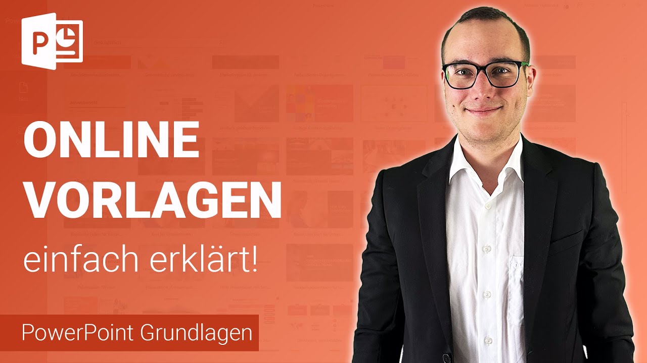 ONLINE VORLAGEN einfügen einfach erklärt | Lerne Microsoft PowerPoint ✅