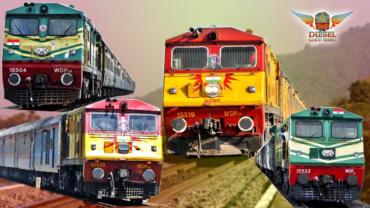 WDP 3A Led CHOLAN, TEJAS, DURONTO, RAJDHANI, JANSHATABDI and LOKMANYA TILAK KOCHUVELI SUPERFAST