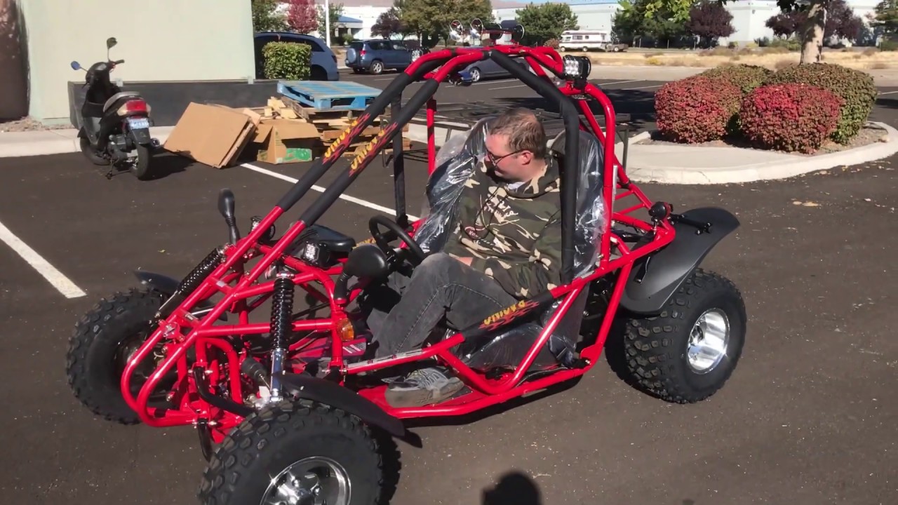 Обзор внедорожного картинга Kandi Spyder 200 GKA-2 для взрослых, Рино, Невада