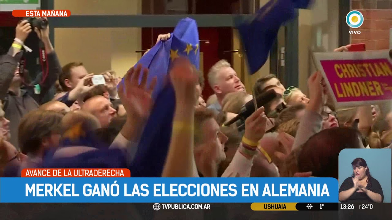 Elecciones en Alemania, Gano Merkel | #TPANoticias