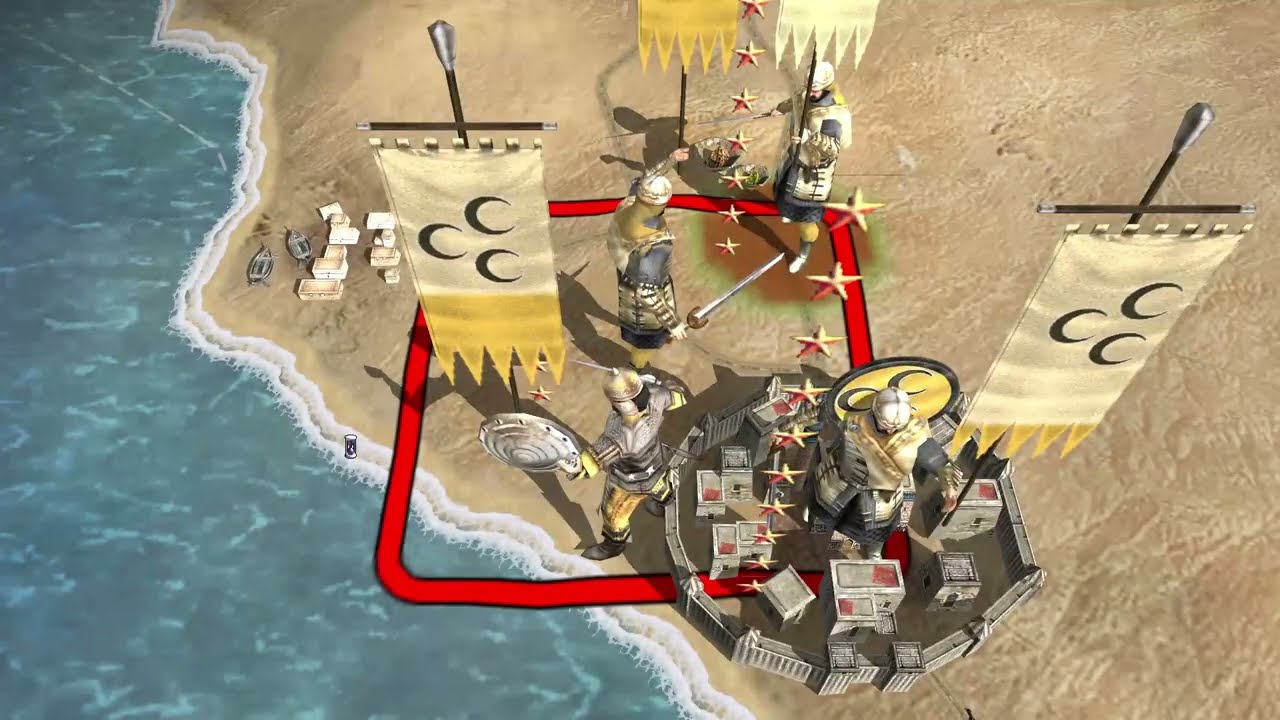 Medieval 2 Total War Mongols Part 19-  A Crazy Battle By The Red Sea