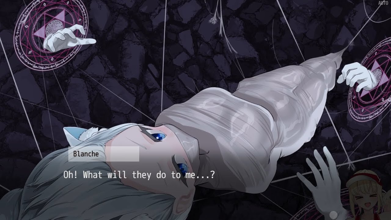The Legacy of Hedonia: Forbidden Paradise - Chest Mummification Trap CG Event 2 (Blanche ver.)