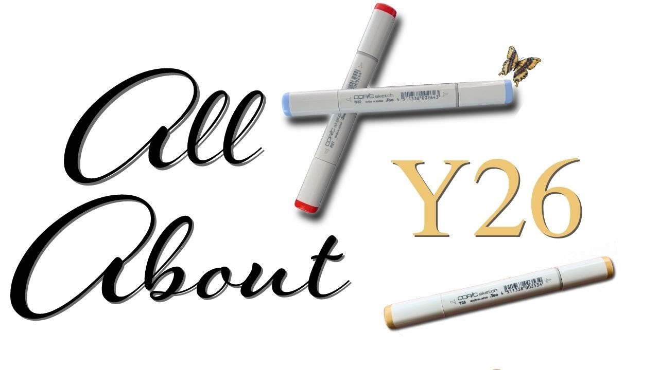 All About Y26 Copic Marker | Violeta-Ink.com