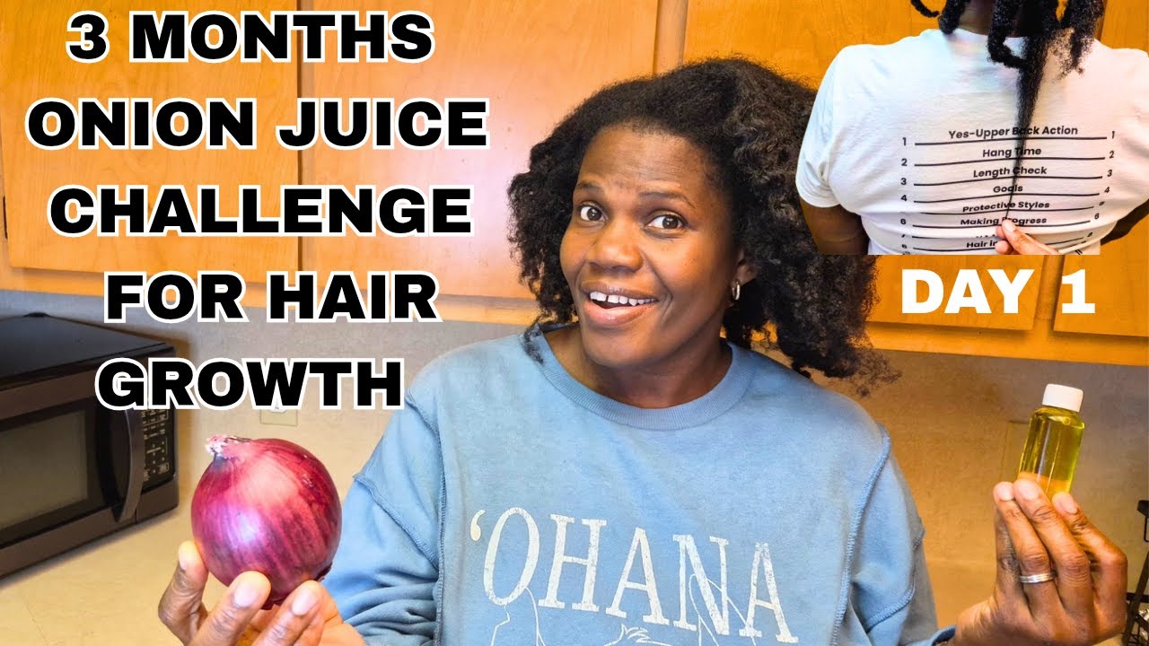 Onion juice challenge for EXTREME HAIR GROWTH  