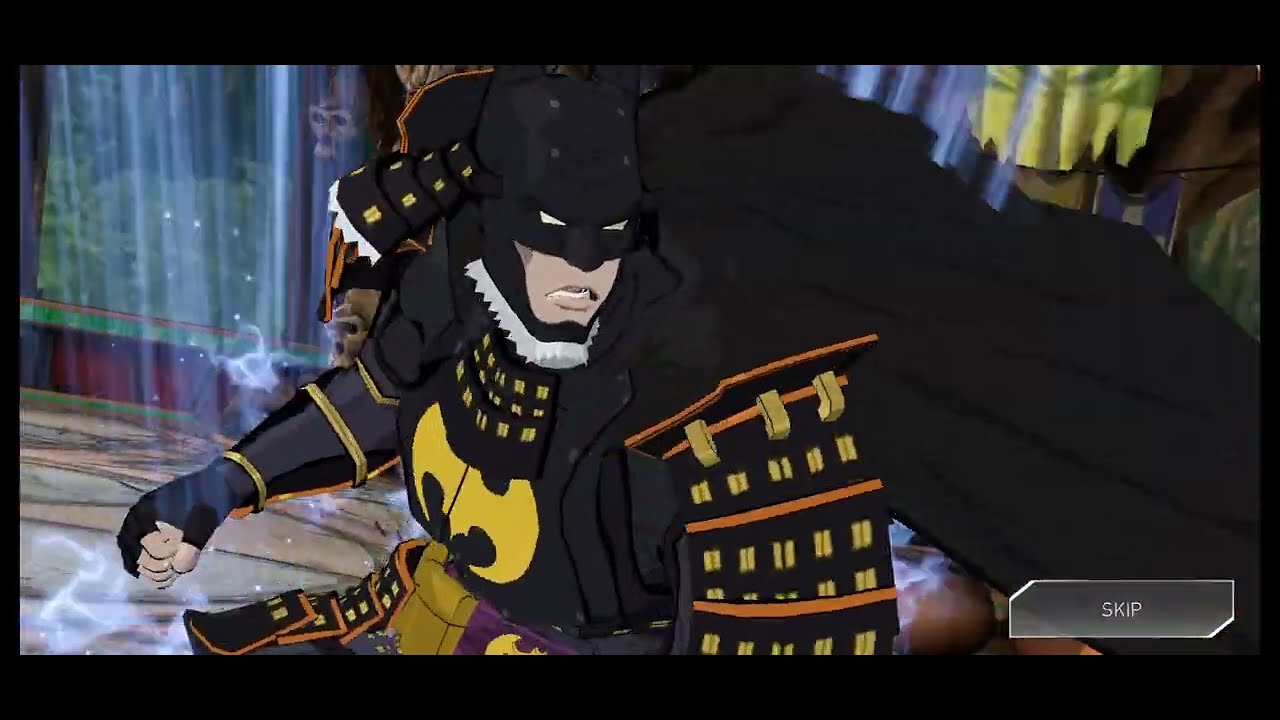 Batman Ninja Batman H7 Oneshot| Fahren Knife & Gemstone test | No raid passives | #injustice2mobile