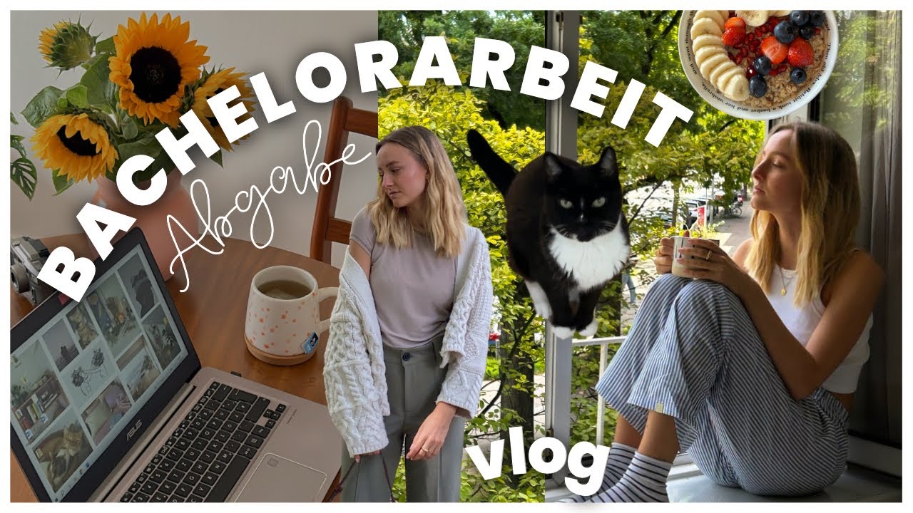 [vlog] Bachelorarbeit FERTIG & abgegeben // Freiheit genießen nach dem Studium