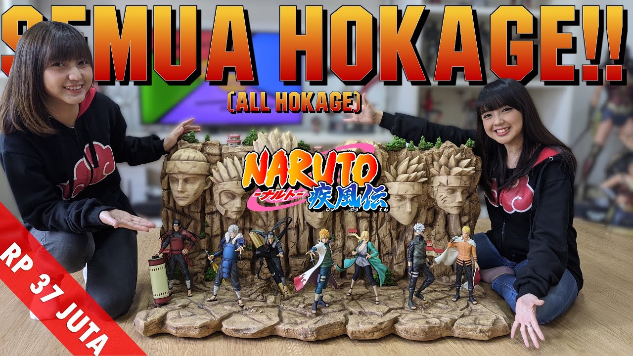 HASHIRAMA,TOBIRAMA,HIRUZEN,MINATO,TSUNADE,KAKASHI & NARUTO!! PASANG SEMUA HOKAGE KE MONTAIN HOKAGE!!