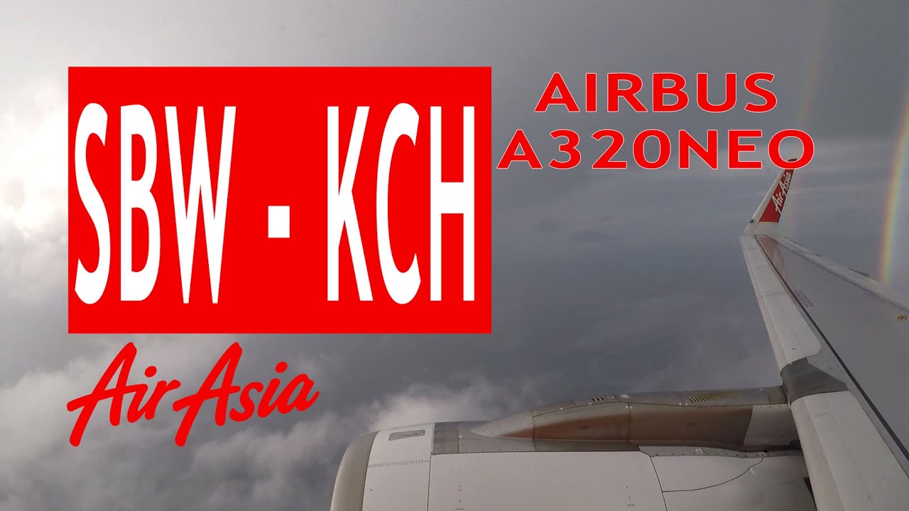 TRIP REPORT | AirAsia AK6461: Sibu SBW ✈ Kuching Int'l KCH | Christmas Day Departure on An A320neo