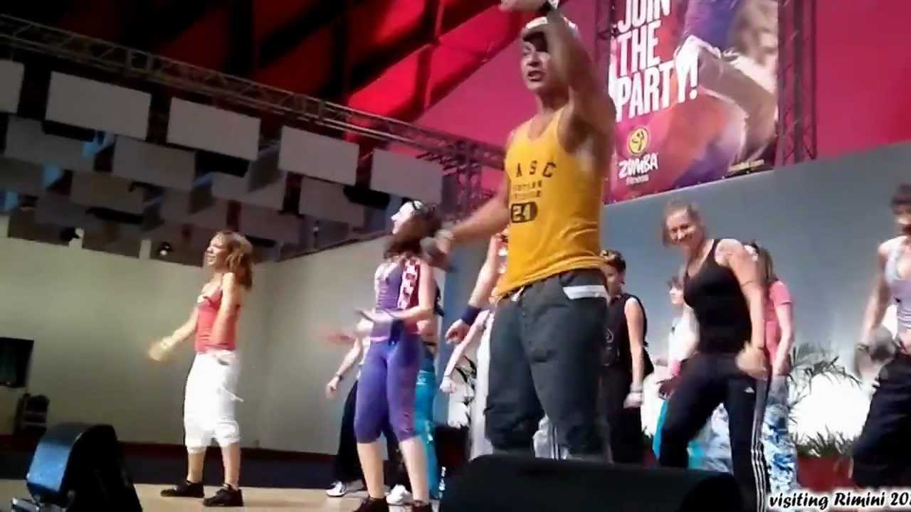 Zumba Split Croatia visits Beto in Rimini 2012: Mueve La Cadera Samba Cumbia