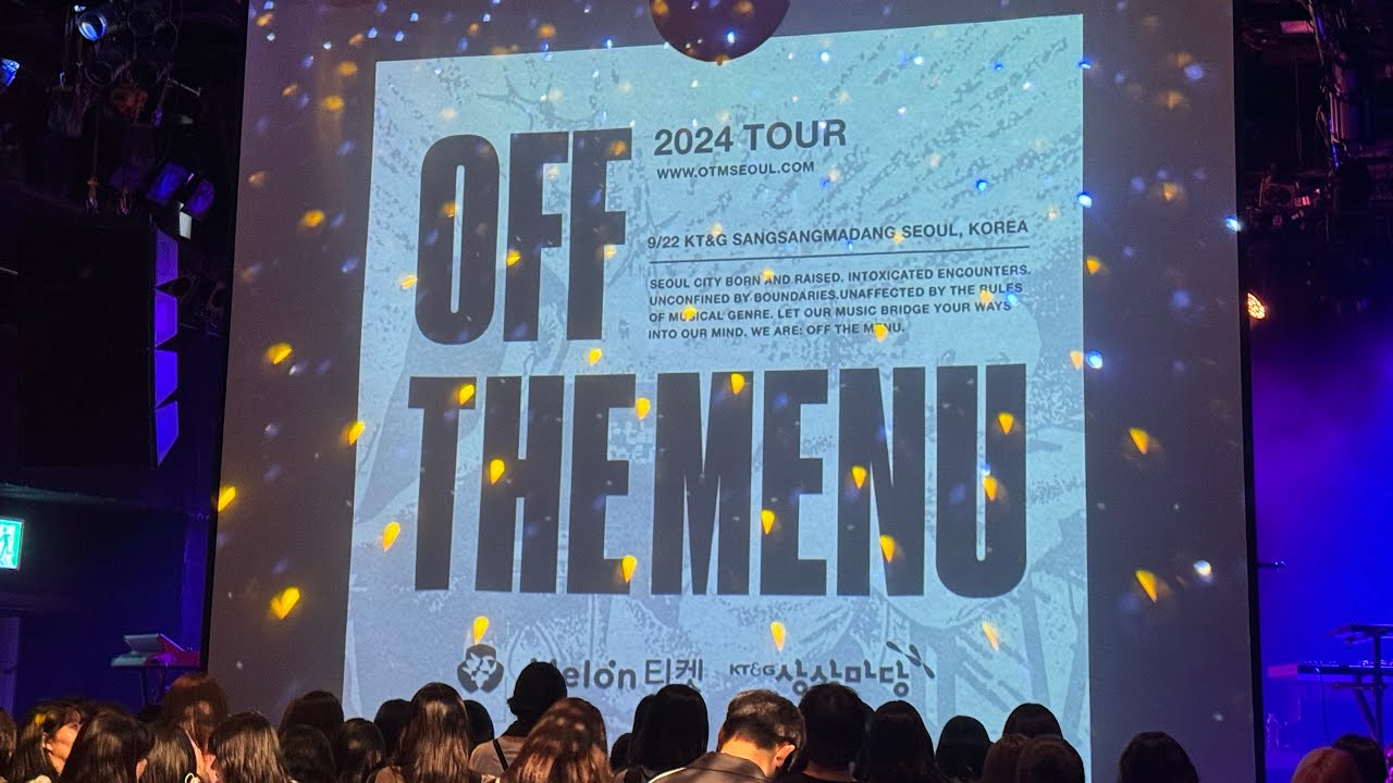 240922 OFF THE MENU(오프더메뉴) TOUR 2024 📍Seoul x 🇰🇷 4K FULL