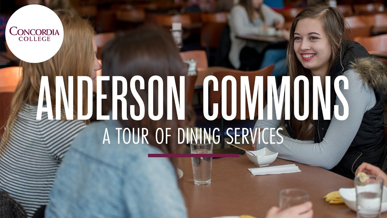 Tour Anderson Commons at Concordia College - Award Winning Dining Center