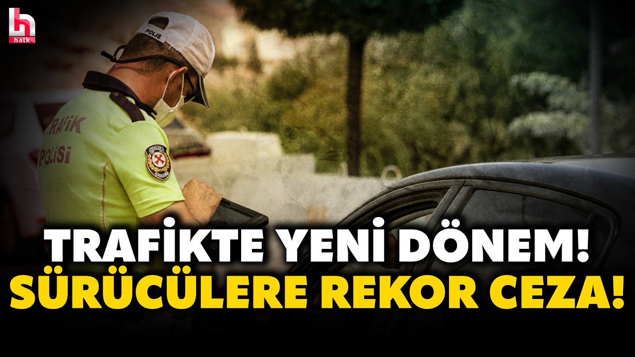 Trafik darphaneye döndü! Trafikte kural ihlaline ceza yağmuru!