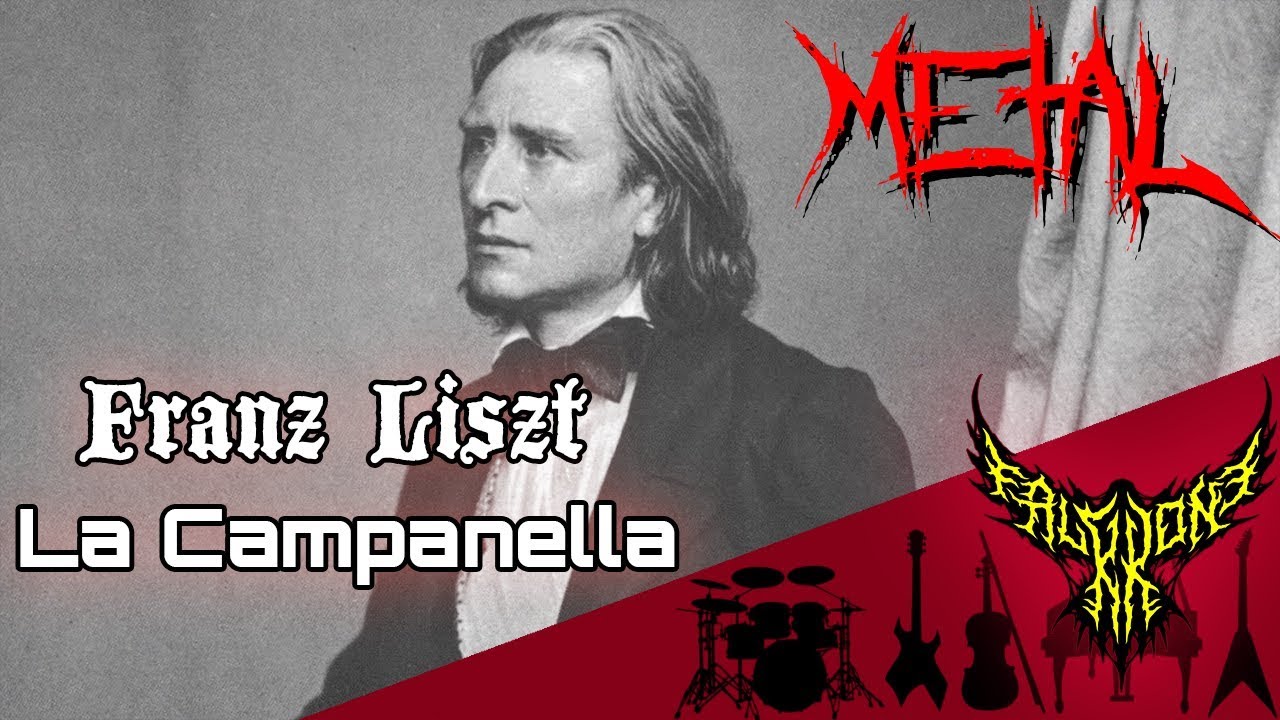 Franz Liszt - La Campanella 【Intense Symphonic Metal Cover】