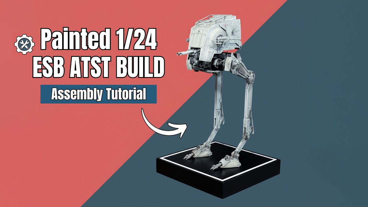 Painted 1/24 ESB ATST Assembly Guide