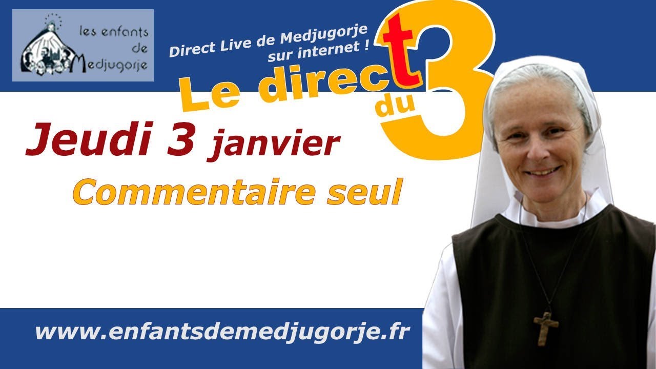 Commentaire seul du message du 2 janvier 2018