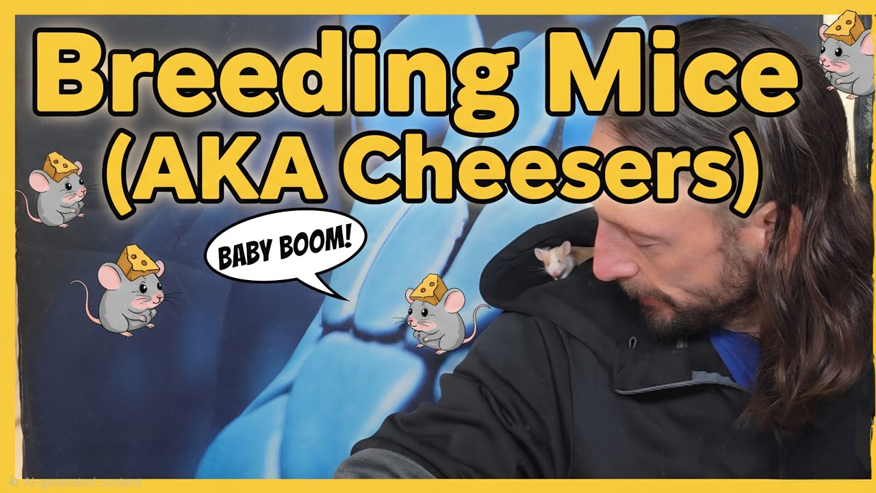 Мыши для разведения (или, как их еще называют, сырные мыши)
