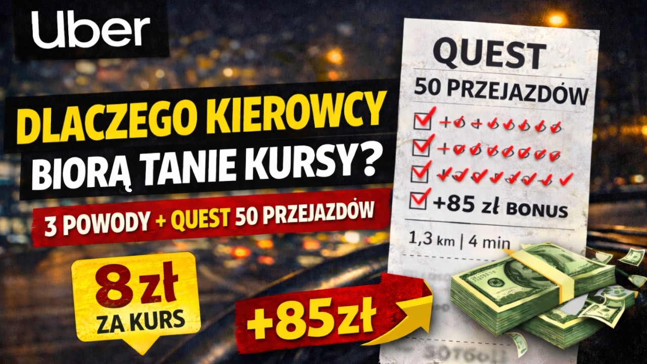 Niskie stawki, dużo kursów i bonusy – jak to naprawdę działa? #uber #bolt #freenow