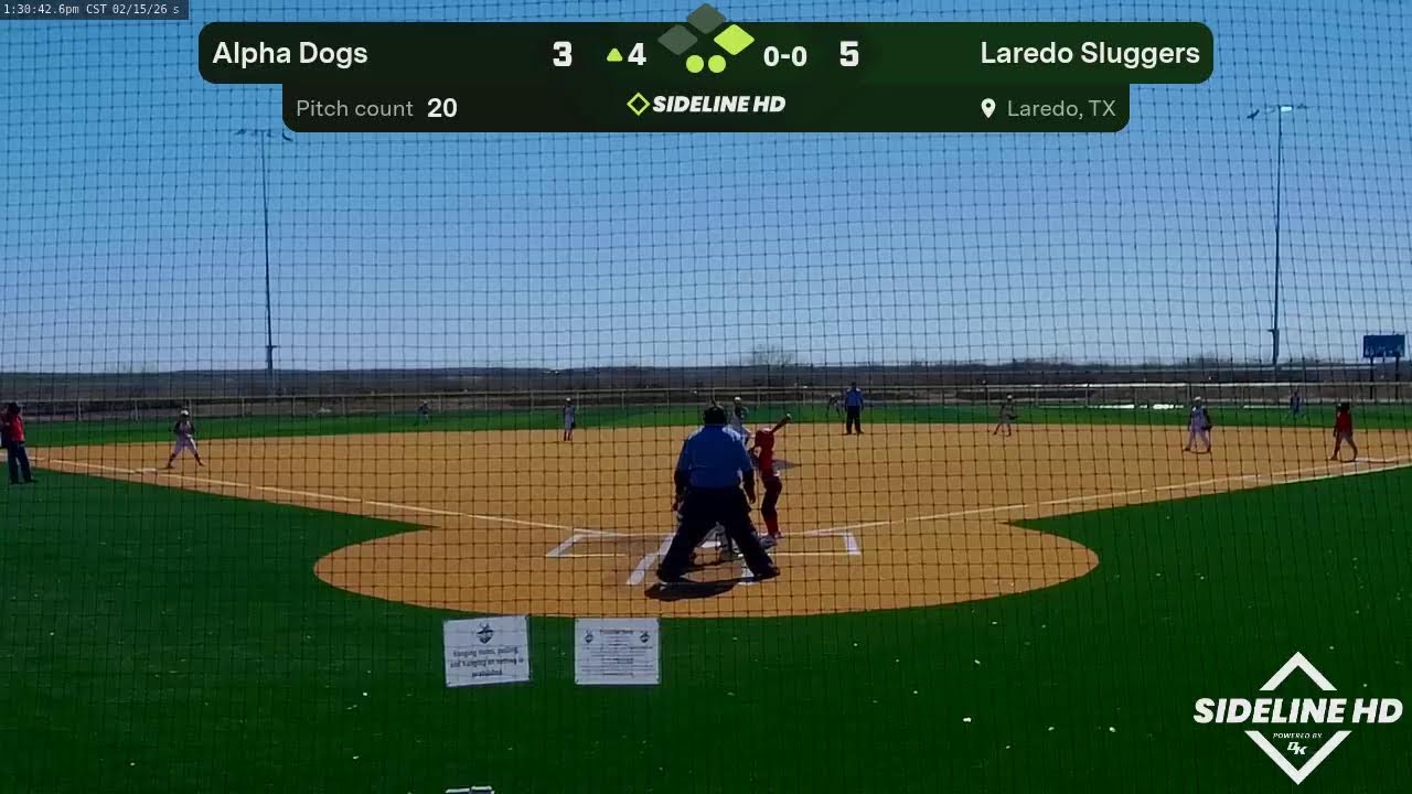 Laredo Sluggers vs. Alpha Dogs (2026.02.15)