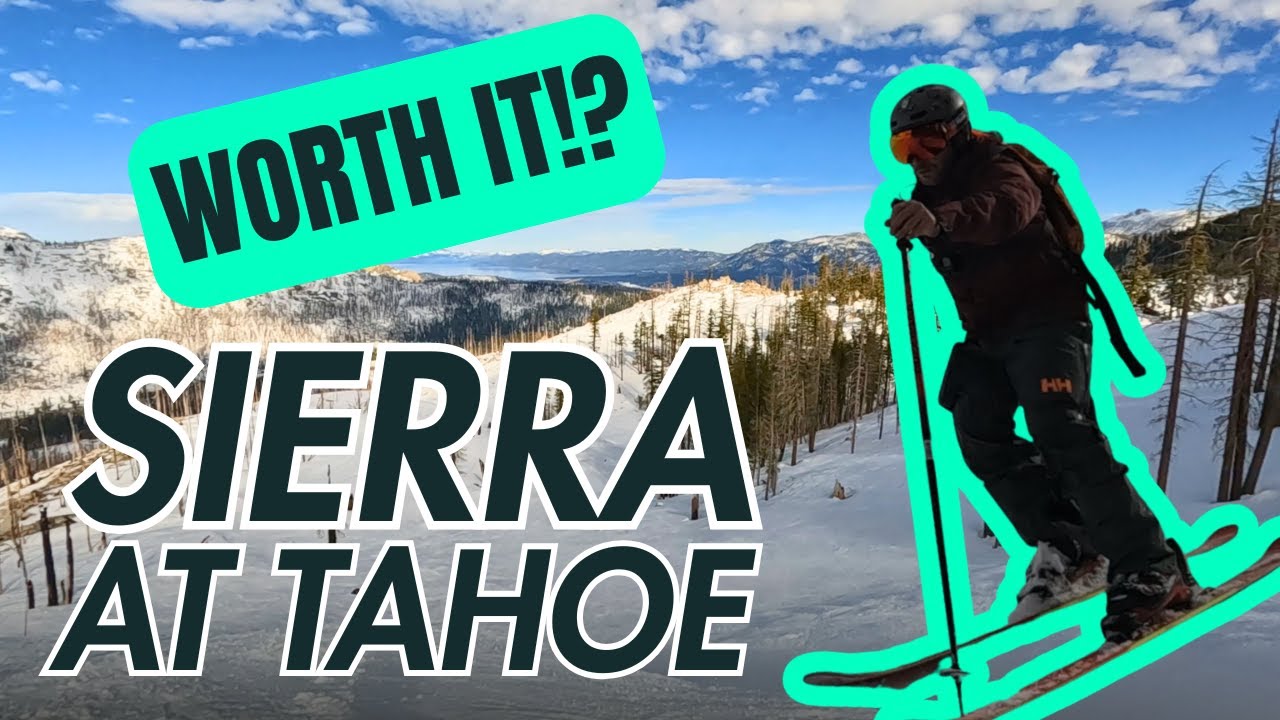 Ikon's NEWEST Tahoe Resort: Is Sierra at Tahoe Worth It?!
