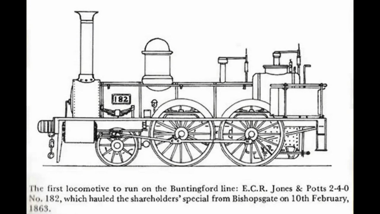 Railways (UK) Buntingford Branch Line (Pic Slideshow & Music Track)