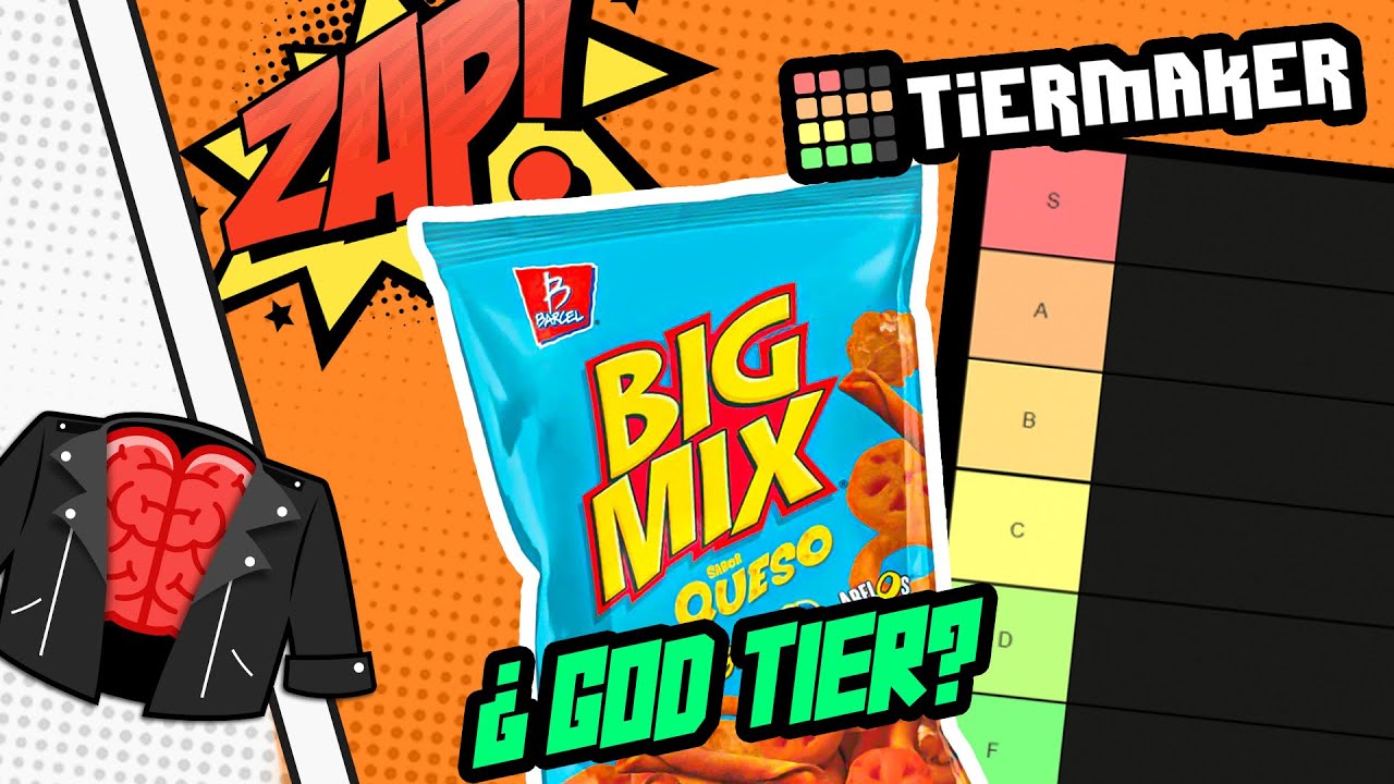 ⚠️¿BIG MIX DE QUESO ES GOD TIER? | TIERLIST PT.1 | CHAQUETA MENTAL
