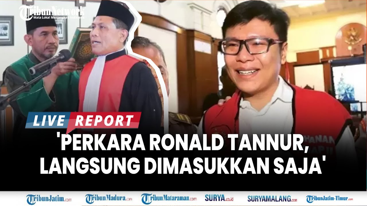 🔴PENGAKUAN PEGAWAI DI SIDANG KETUA PENGADILAN Negeri Surabaya, Kasus Ronald Tannur Langsung Input