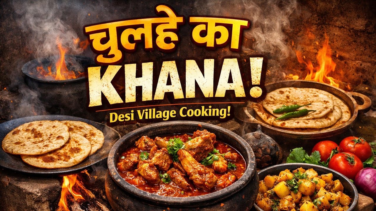 Chulhe ka khana 🔥 #live #food #cooking