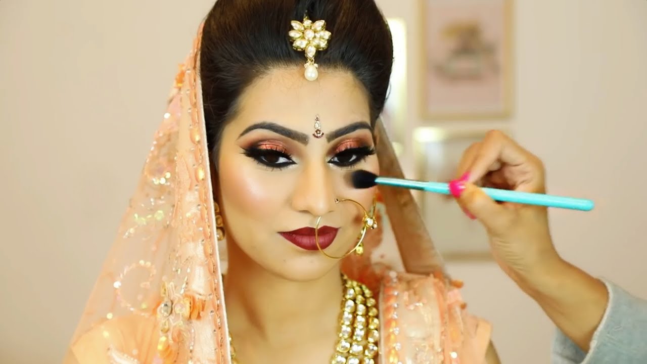 Indian Shimmery Eyes Makeup | Step By Step Bridal Makeup For Beginners (Hindi) | Shruti Arjun Anand