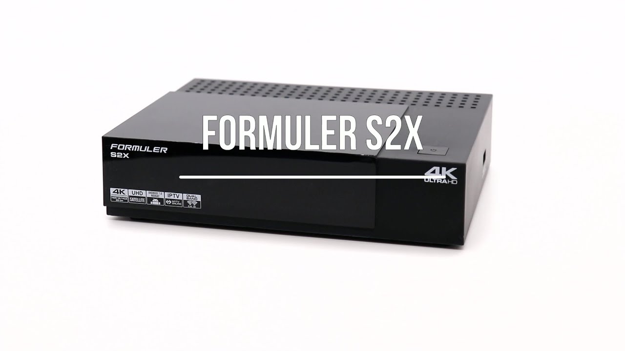Спутниковый Ultra HD Android ресивер Formuler S2X