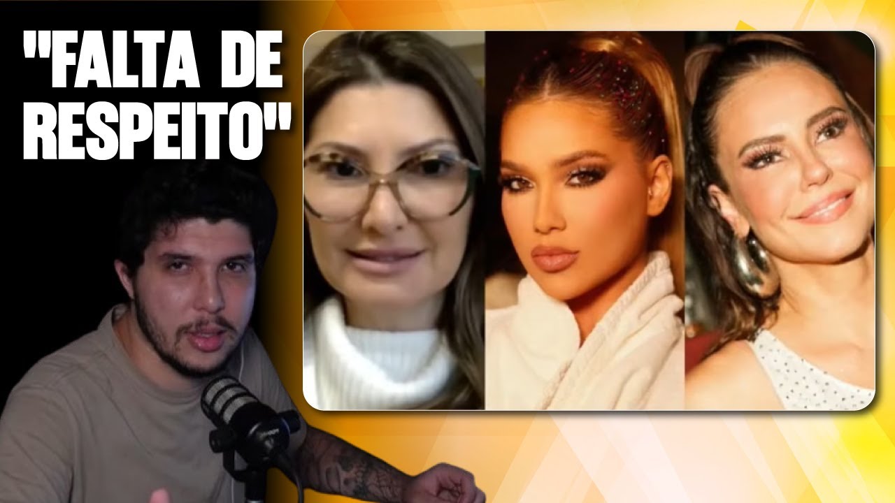 ANTONIA FONTENELLE CRITICA PAOLLA OLIVEIRA APÓS ENSAIO DA GRANDE RIO